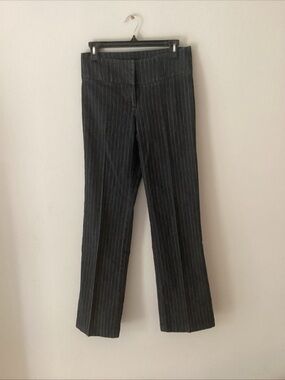Bisou Bisou Black with White Pinstripe Pants